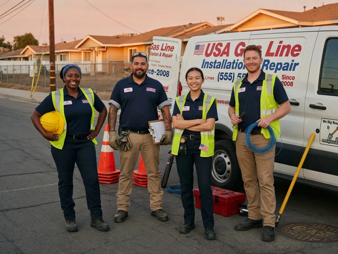 Gas Line Installation company in Dallas, PA